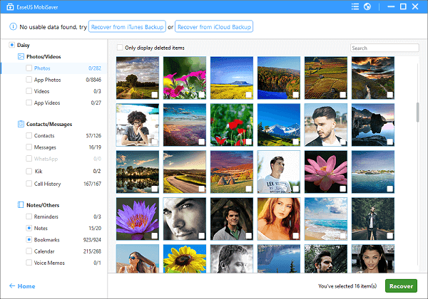 Recover photos from broken iphone   easeus