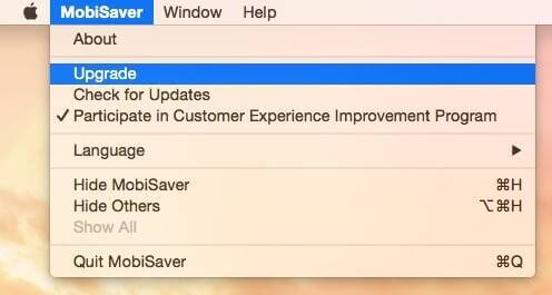 activate mac mobisaver