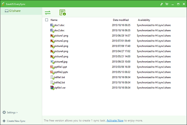 file synchronization windows 2003